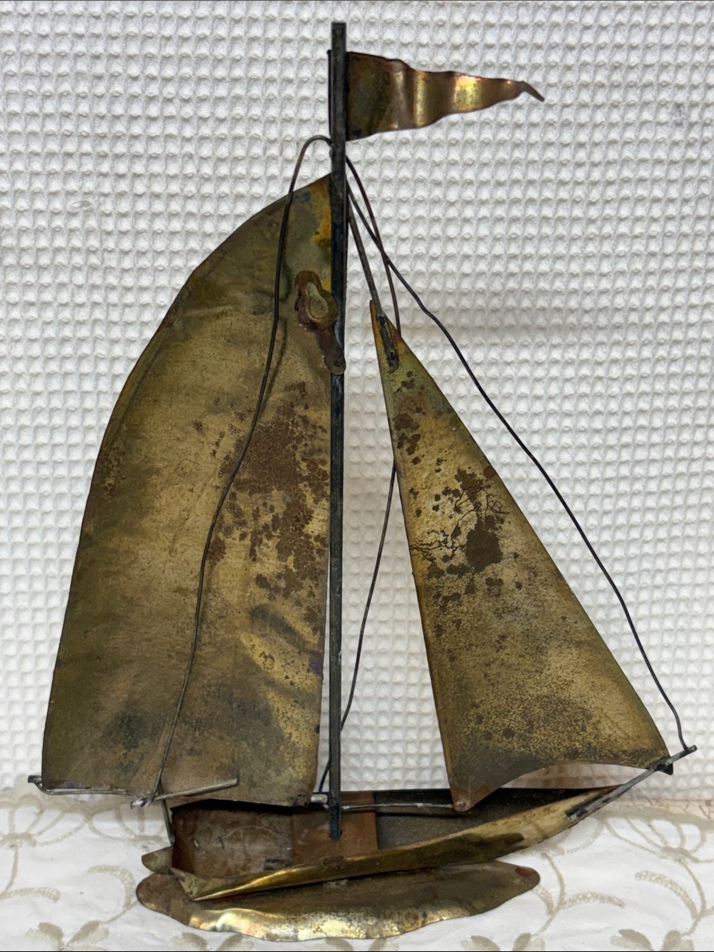 Tin sailboat - Picture 5 of 6